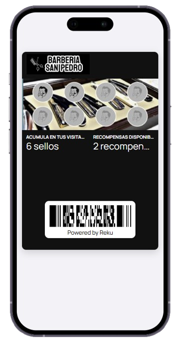 Reku Stamps - Tarjeta de Sellos